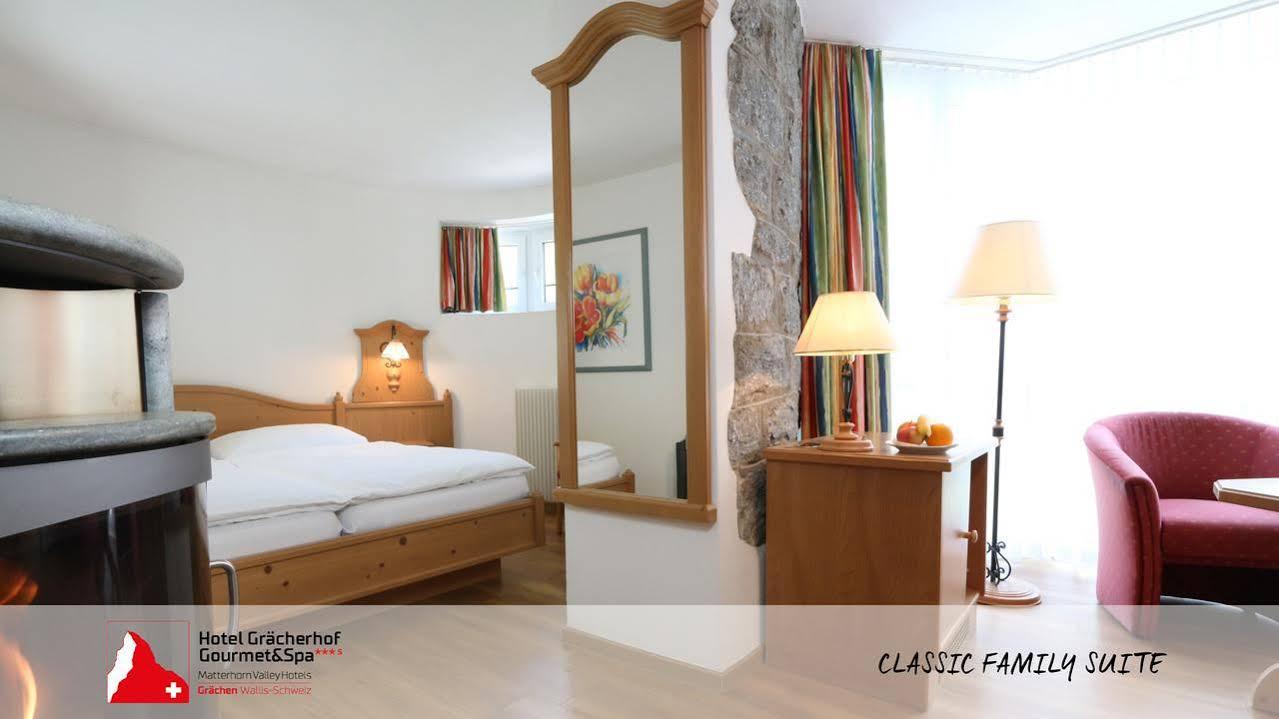 Lifestyle & Spa Hotel Graecherhof Grächen Dış mekan fotoğraf